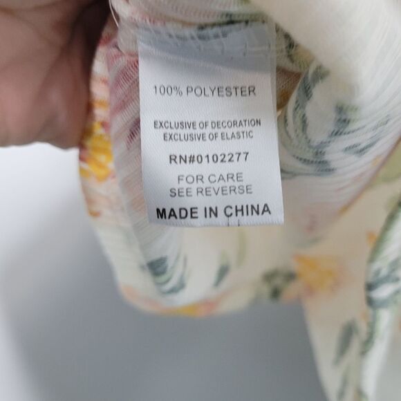 Feminine romantic floral vintage feel ribbed plus size lace trim tank top 2x NWT - Picture 4 of 6